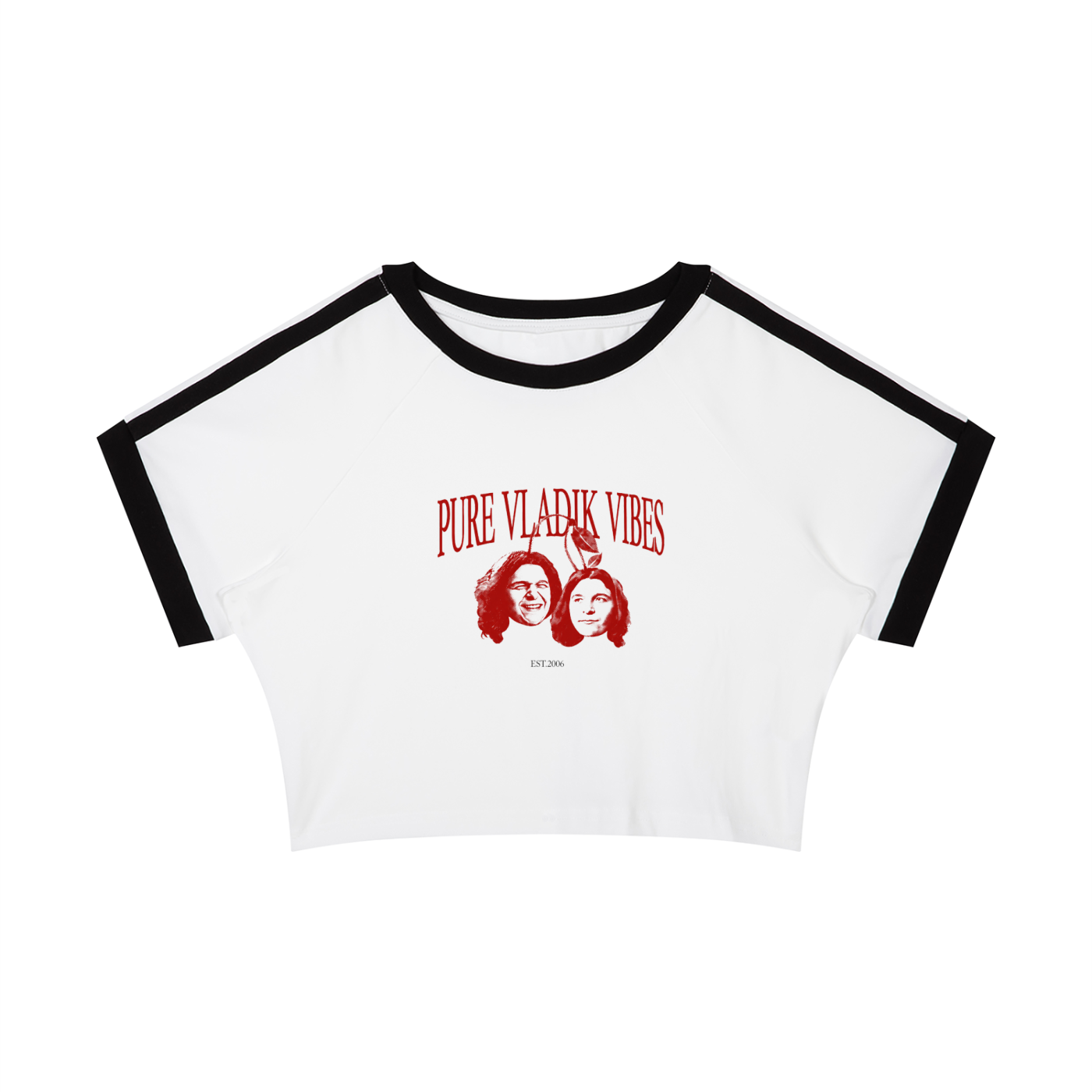 pure vladik vibes | crop top naistele