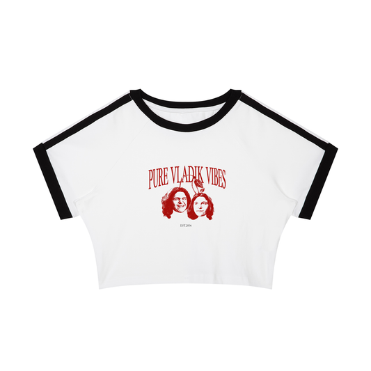 pure vladik vibes | crop top naistele